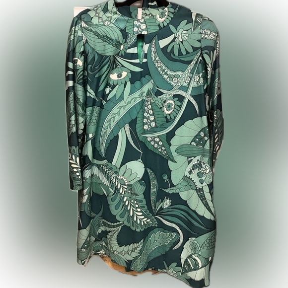 Vintage Green Dress - Picture 1 of 3